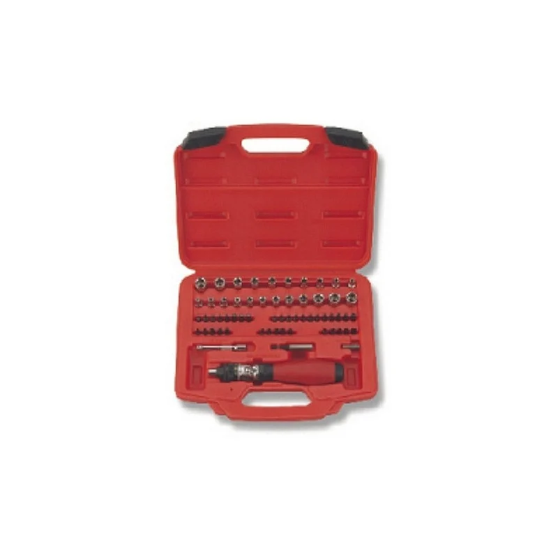 Juego De Dados Y Puntas 1/4 De 4 13mm Crossman 61 Pzs