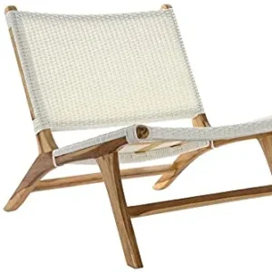 Butaca Teca PVC, 65 X 80 X 68, Blanco damdamgo