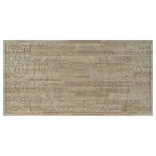 Cabecero de Madera Roble Cabezal de Cama 160x3x80 cm Natural damdamgo