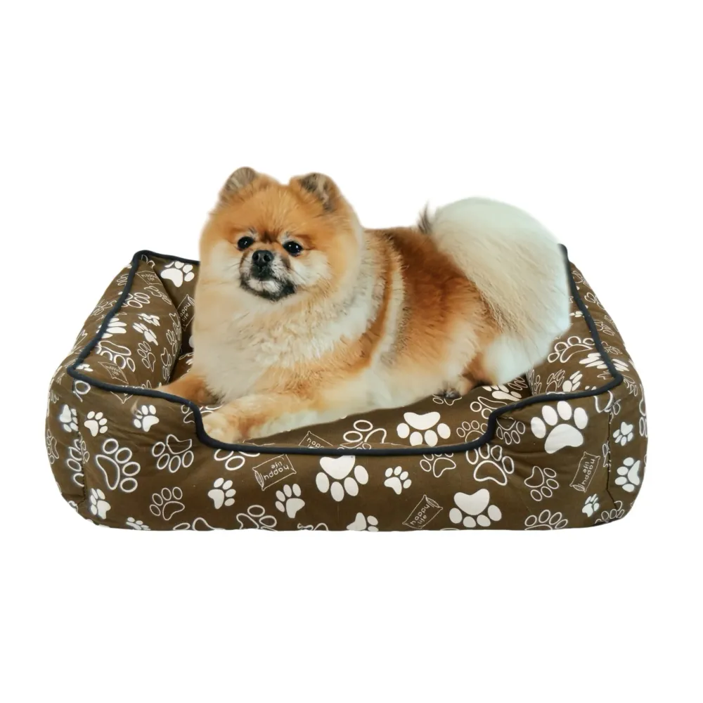 DAMDAM GO Cama para Mascotas, Colchoneta para Perro Pequeñas y Medianas, Cama para Gatos, Fácil de Limpiar DamDamGo