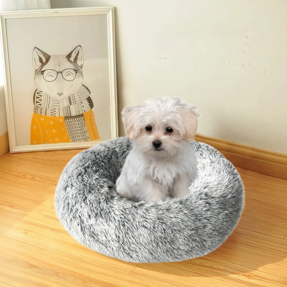 DAMDAM GO Camas para Mascotas, Cama para Perros, Cama Gato, Alfombra de Felpa Suave y Mullida DamDamGo