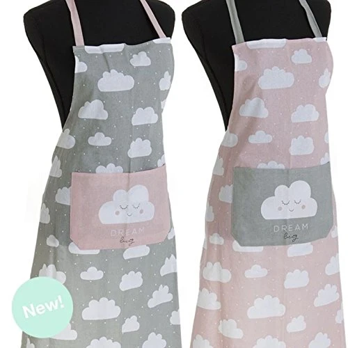 Delantal infatil Nube Color con Bolsillo damdamgo