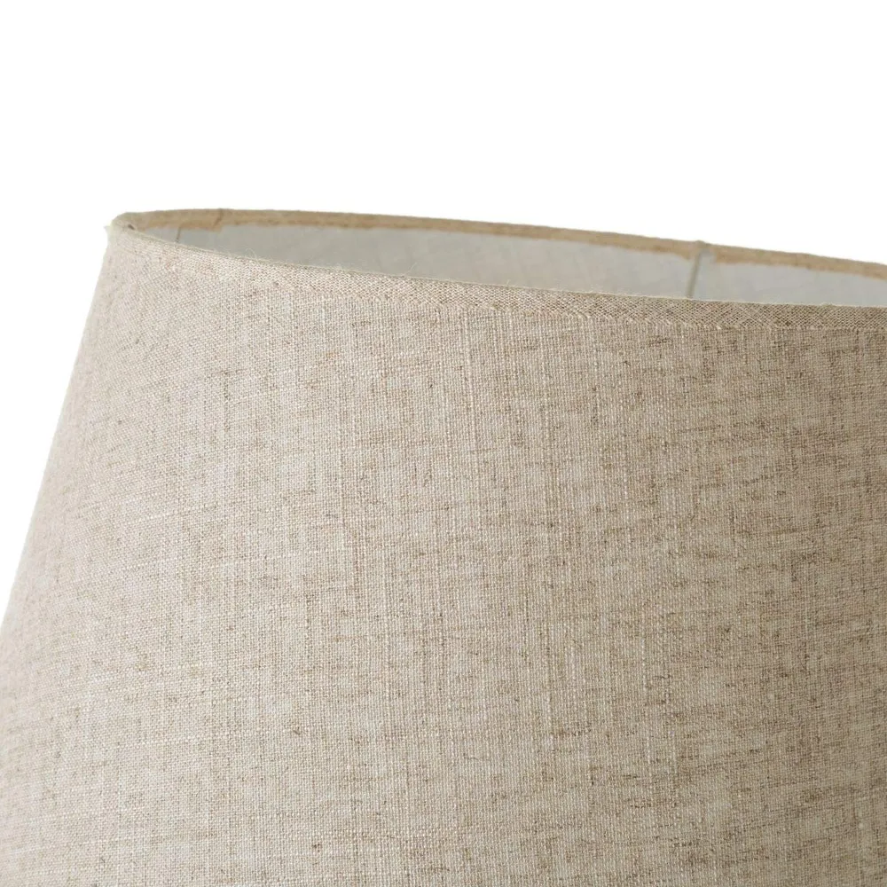 Lámpara de Mesa nórdica Beige de Madera para salón Factory damdamgo