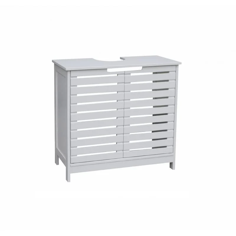 Mueble Bajo Lavabo de Blanco Armario Mueble Baño Bajo Lavabo Minimalista (Minimalista) damdamgo