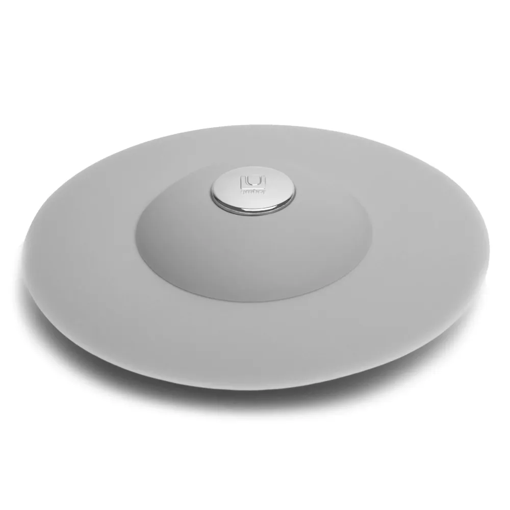 TAPÓN FLEXIBLE Y RECEPTOR DE CABELLOS GRIS damdamgo