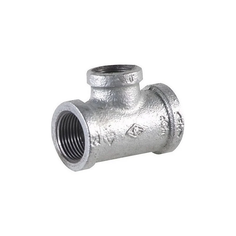 Tee Galvanizada Red 4 X 1.1/4 PLG 5922 - 150 Lbs Delius