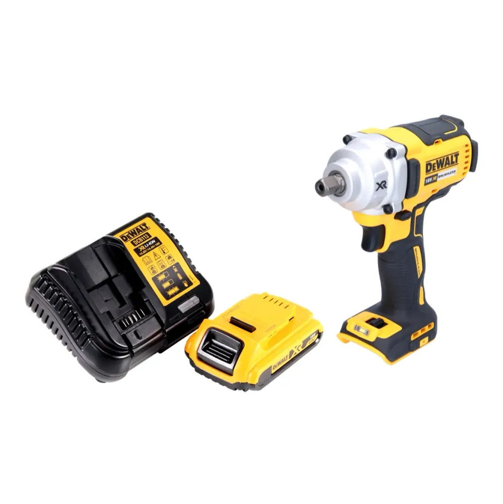 Atornillador de impacto inalámbrico DeWalt DCF 894 D1 18 V 1/2 "447 Nm sin escobillas + 1x baterí 2.0 Ah + cargador