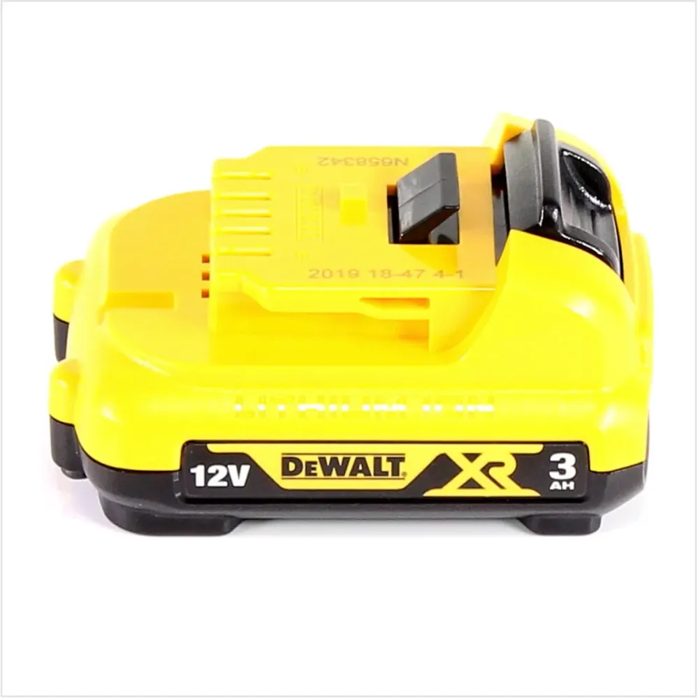 DeWALT DCD 706 NT Taladro percutor baterí 12V / 57,5 Nm / Sin escobillas + Maletín TSTAK + 1x Baterí 3,0 Ah - Sin cargador...