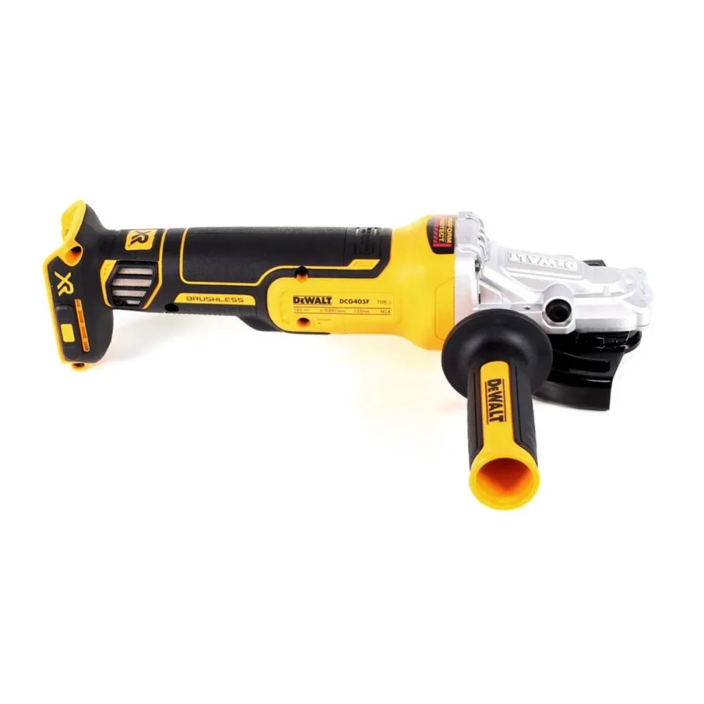 DeWALT DCG 405 FN Mini Amoladora baterí XR 18V - Sin baterí, sin cargador, sin maletín incluidos