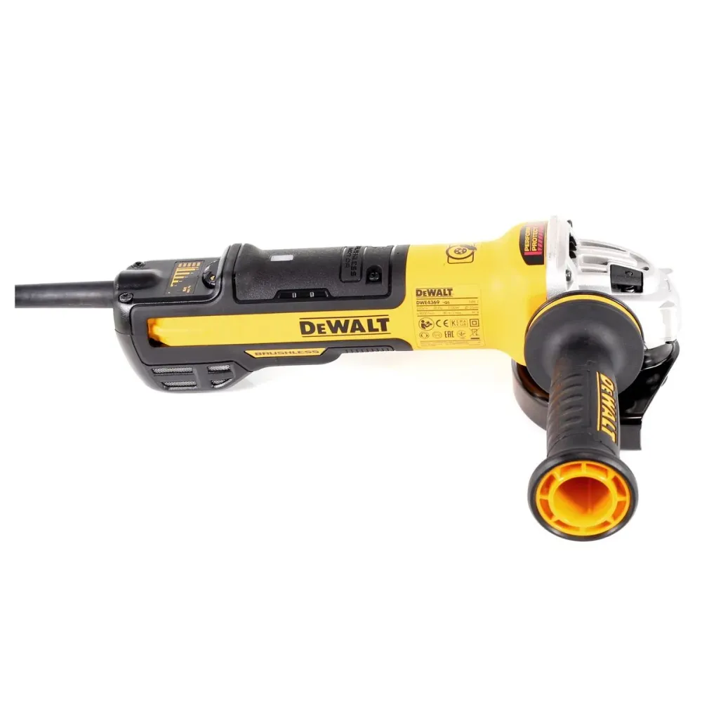DeWALT DWE 4369-QS Amoladora angular 125 mm 1700 W + DeWalt DT 3507 Discos de corte 10 unidades 125 mm x 1,0 mm