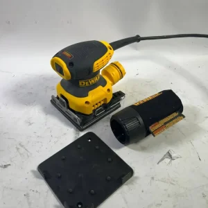 DeWalt DWE 6411-QS Lijadora orbital 230 vatios Klettfix 108 x 115 mm + bolsa de polvo