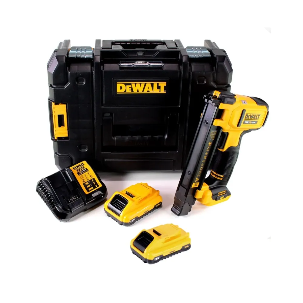 Grapadora baterí Dewalt DCN 701 L2 XR 18V ​​+ 2x baterías 3.0Ah + cargador + TSTAK