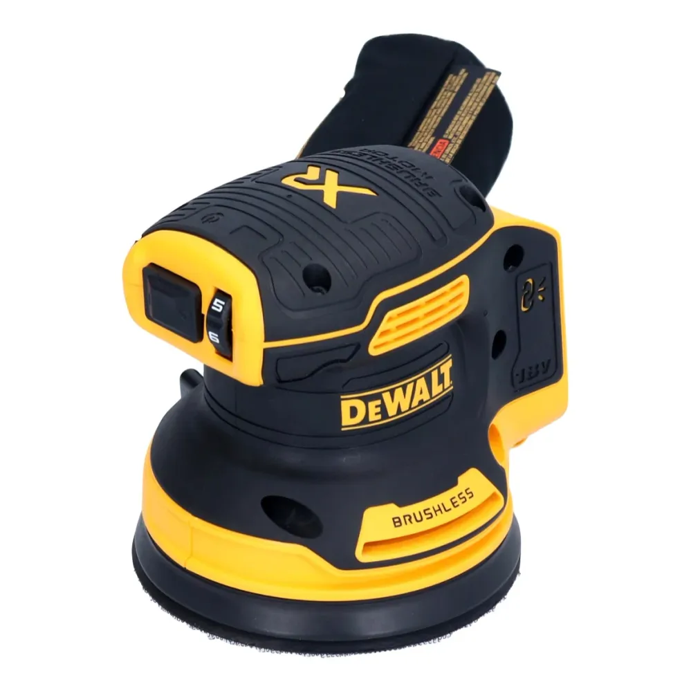Lijadora rotorbital sin cable DeWalt DCW 210 N 18 V 125 mm sin escobillas solo - sin baterí, sin cargador