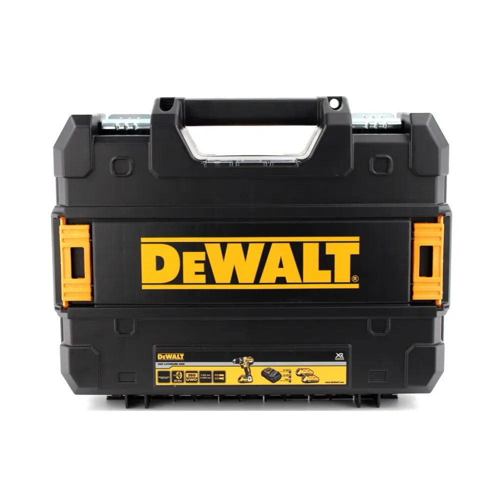 Llave de impacto baterí DeWalt DCF 887 M1 18V 205Nm 1/4" sin escobillas + juego de brocas 19 piezas + 1x baterí 4.0Ah + ca...