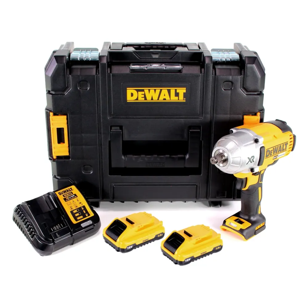 Llave de impacto baterí Dewalt DCF 899 HL2 1/2" 18V 950Nm brushless HOG ring + 2x baterí 3.0Ah + cargador + TSTAK