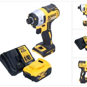 Llave de impacto sin cable DeWalt DCF 887 P1 18 V 205 Nm 1/4'' sin escobillas + 1x baterí 5.0 Ah + cargador