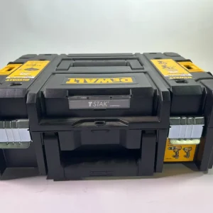 Maletín de transporte TStak de DeWalt para atornillador baterí de 18 V y baterías de 3,0 / 4,0 / 5,0 AH