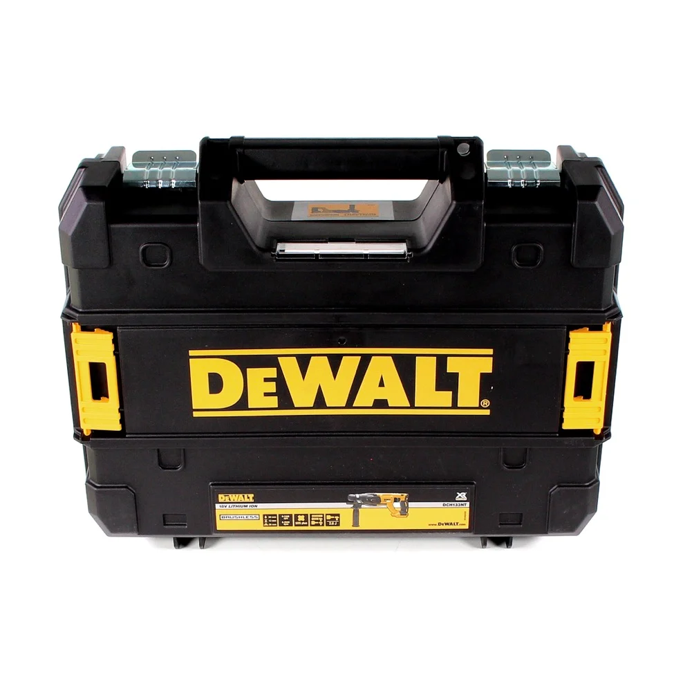 Martillo combinado sin cable DeWalt DCH 133 M1 18V 2.6J SDS plus Brushless + 1x baterí recargable 4.0Ah + cargador + TSTAK