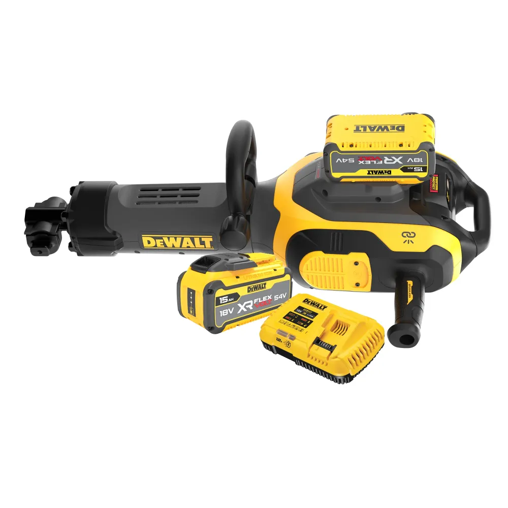 Martillo demoledor Exe Dewalt Baterí recargable DCH966Z2-QW de 54 V y 15 Ah