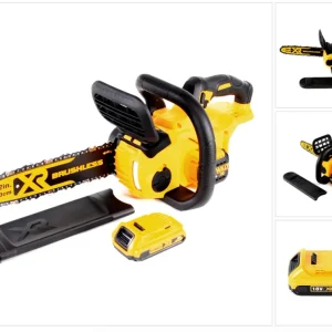 Motosierra sin cable DeWalt DCM 565 N 18V + 1x baterí recargable 2,0 Ah