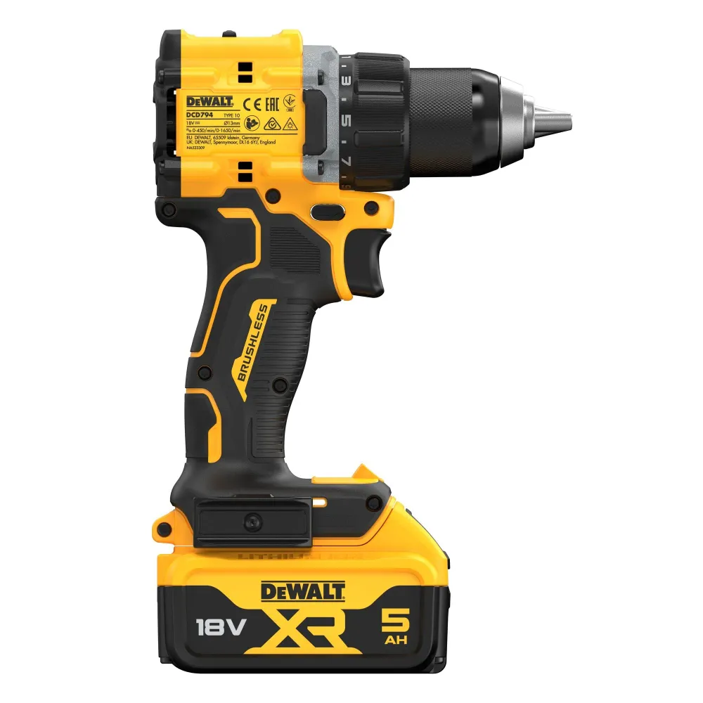 Taladro atornillador Dewalt DCD794P2T-QW 18V 5Ah