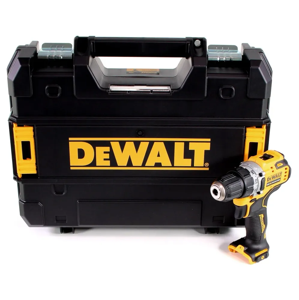 Taladro atornillador inalámbrico DeWalt DCD 701 NT 12V 57,5Nm Brushless + TSTAK - sin baterí, sin cargador