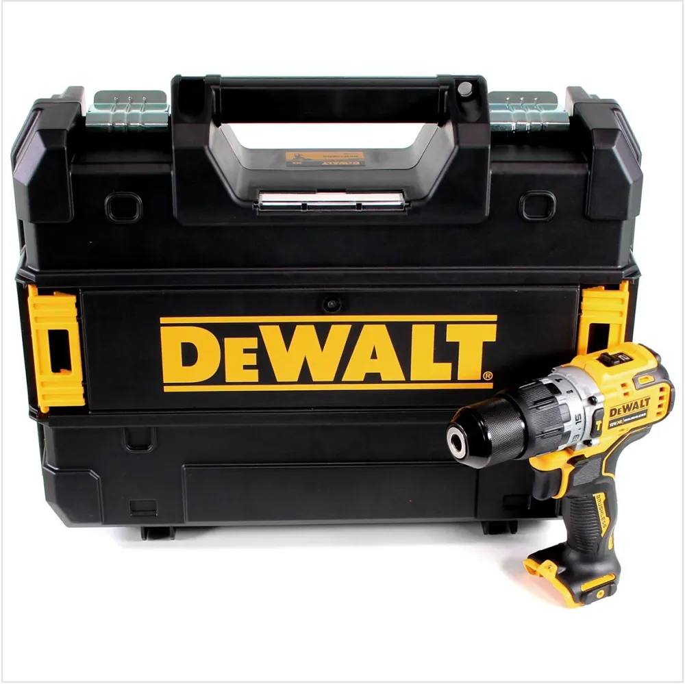 Taladro percutor inalámbrico DeWalt DCD 706 NT 12V 57,5Nm Brushless Solo + TSTAK - sin baterí, sin cargador
