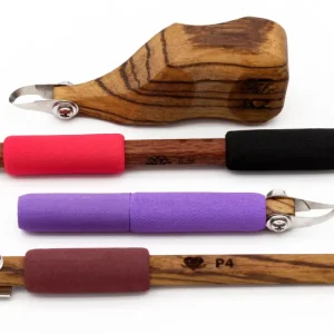 4-Piece Exotic Carving Tool Set DiamondCore Tools
