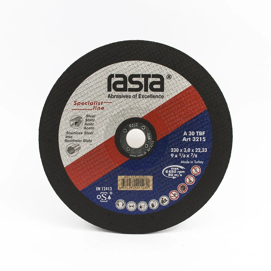 Disco Corte Acero Rasta 9" x 3.0mm