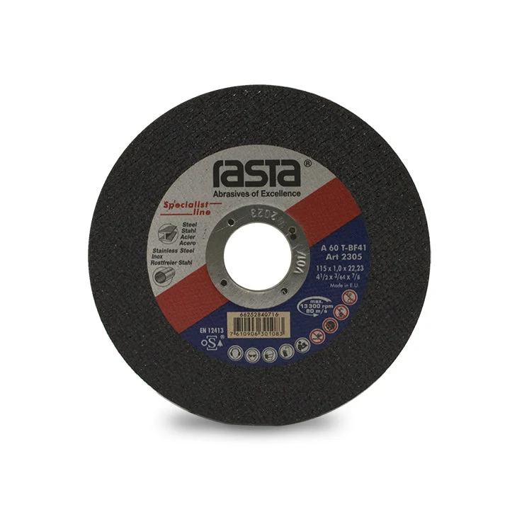 Disco Corte Acero Rasta 4.1/2" x 1.0mm