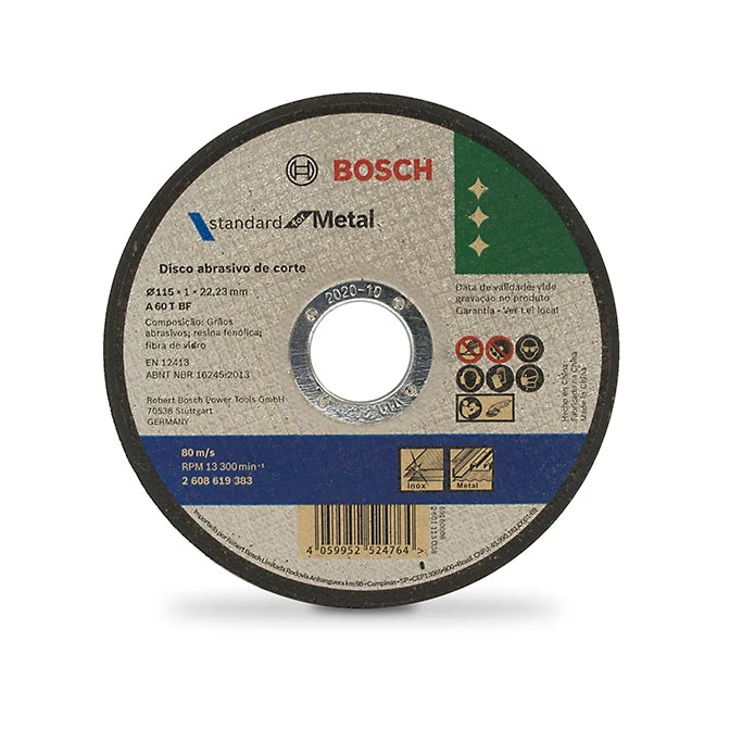 Disco Corte .Inox Bosch 4.1/2" x 1.0mm