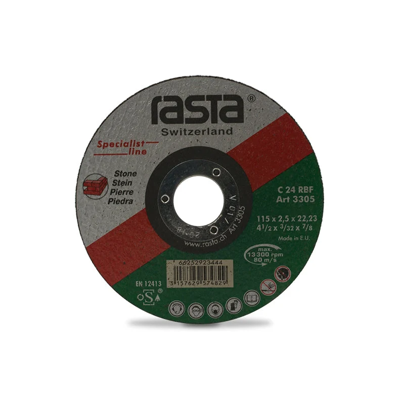 Disco Corte Piedra Rasta 4.1/2" x 2.5mm