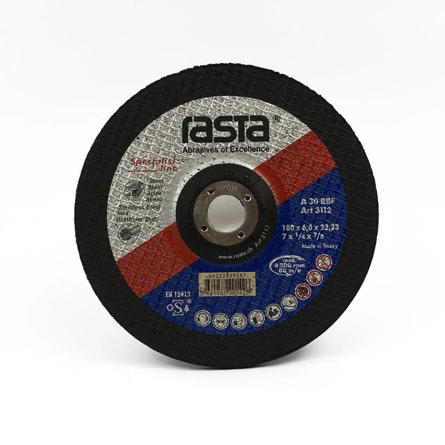 Disco Desbaste Acero Rasta 7"