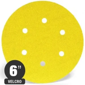 Disco Lija 6" de 6 perforaciones
