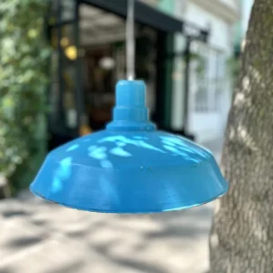 Campana industrial azul DKPmercat