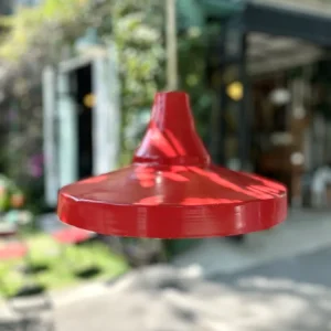 Lámpara industrial roja DKPmercat