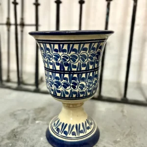 Maceta de talavera azul DKPmercat