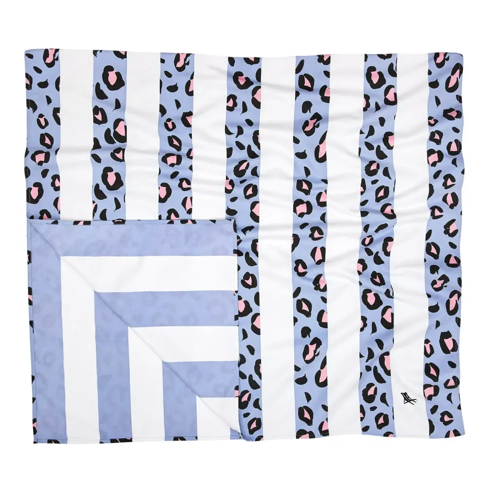 Toalla playa microfibra DOCK & BAY · leopard