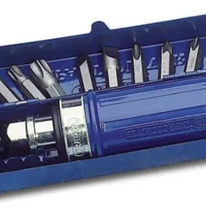 Destornillador de impacto DRAPER + set de puntas