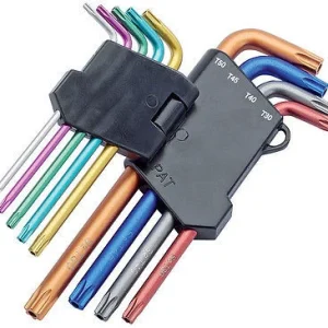 Juego 9 Llaves Torx Seguridad Profesional Expert De Colores Draper