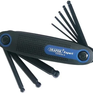 Kit Llaves Allen Con Bola Profesional Expert 8 Piezas Draper
