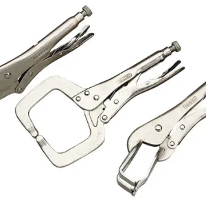 Kit Mordazas Grip De Sujeccion Profesional 3 Piezas Draper