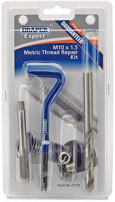 Kit De Reparacion De Roscas M10 X 1.5 Tipo Helicoil Draper
