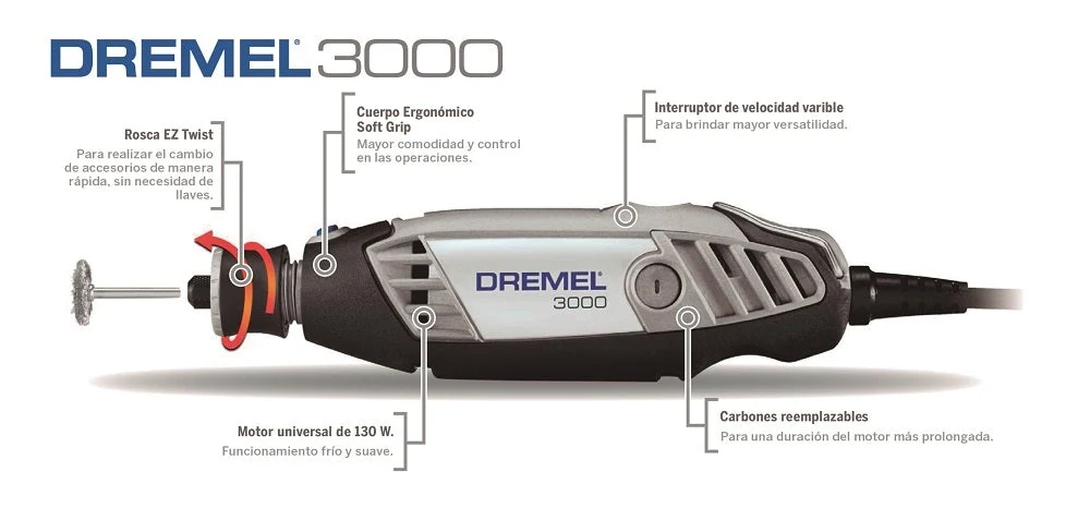 Dremel 3000 + 10Acc