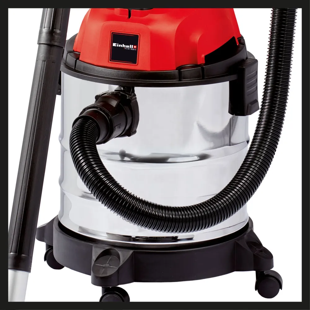 Aspiradora Eléctrica 20 L. Inox Seco - Húmedo Einhell