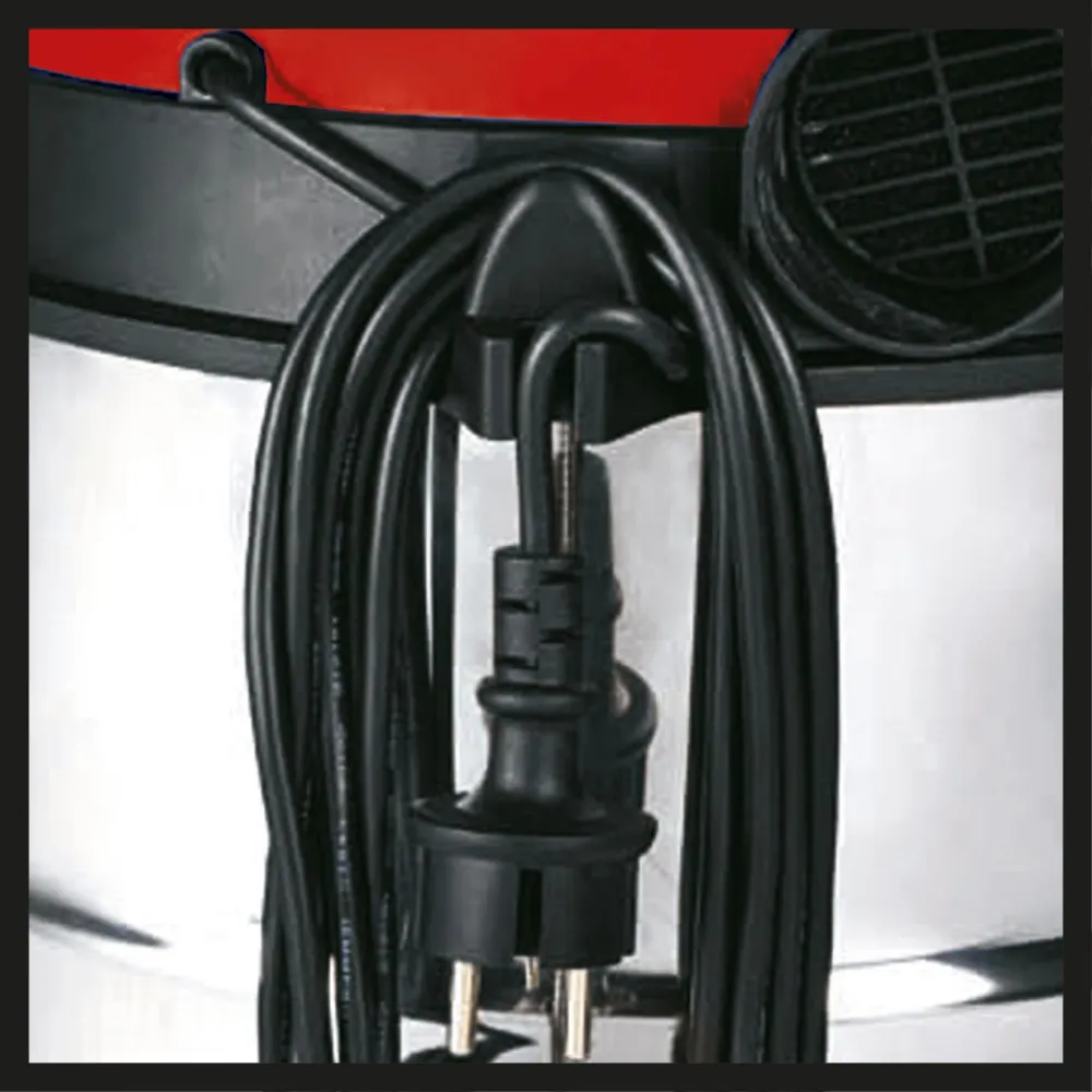 Aspiradora Eléctrica 20 L. Inox Seco - Húmedo Einhell