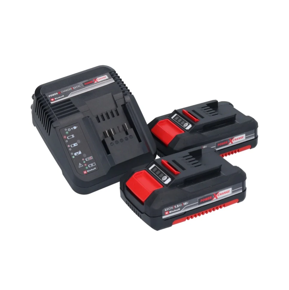 Einhell TE-CD 18/2 Li-i-Kit taladradora de percusión sin cable 18 V 44 Nm + 2x baterí recargable 1,5 Ah + cargador + bolsa