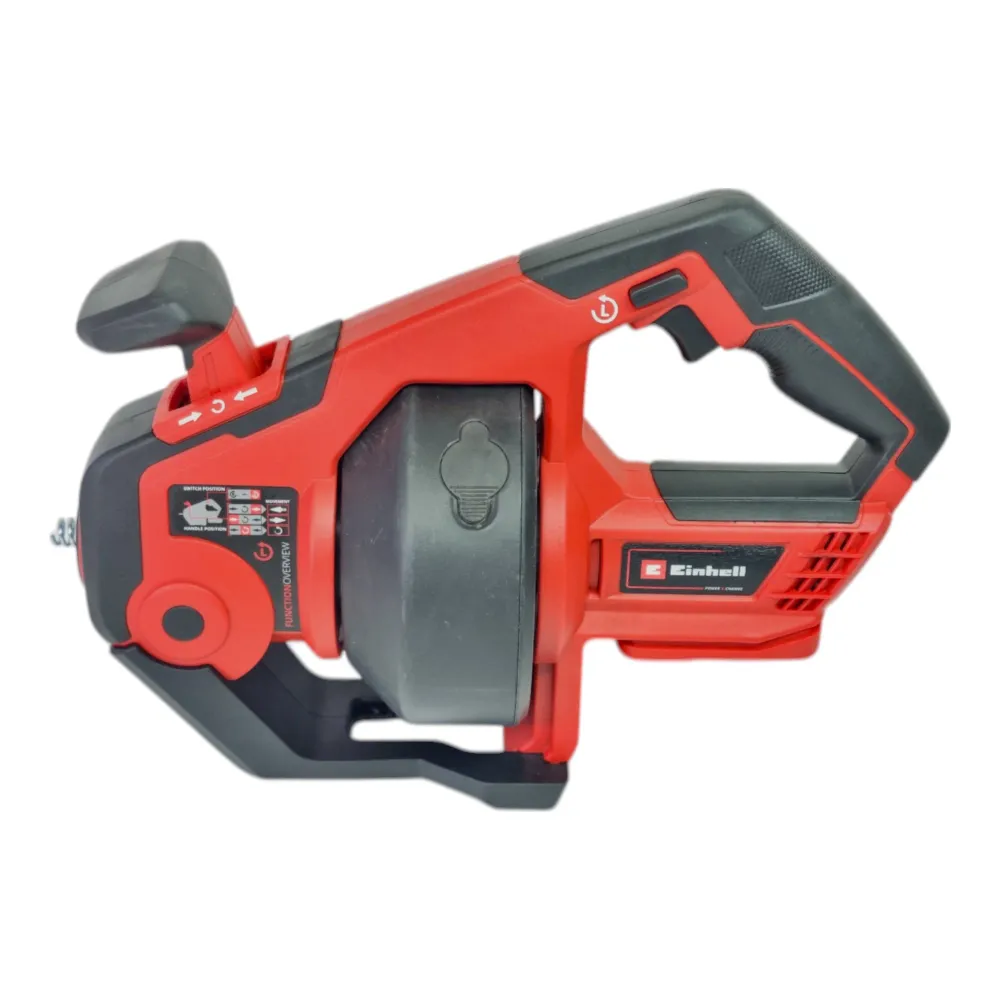 Einhell TE-DA 18/760 Li limpiatubos sin cable 18 V 7,6 m 55 mm + 1x baterí recargable 4,0 Ah + cargador