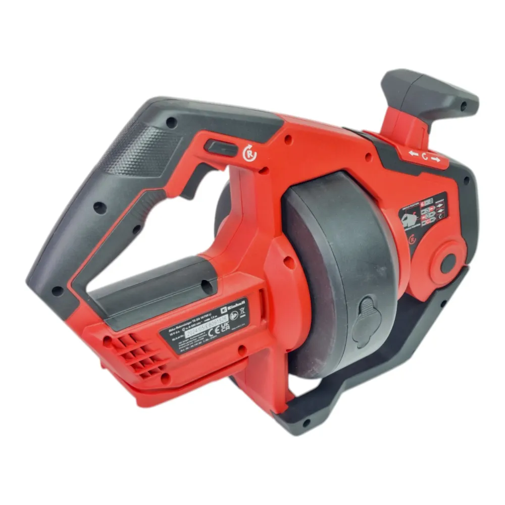 Einhell TE-DA 18/760 Li limpiatubos sin cable 18 V 7,6 m 55 mm + 1x baterí recargable 4,0 Ah + cargador