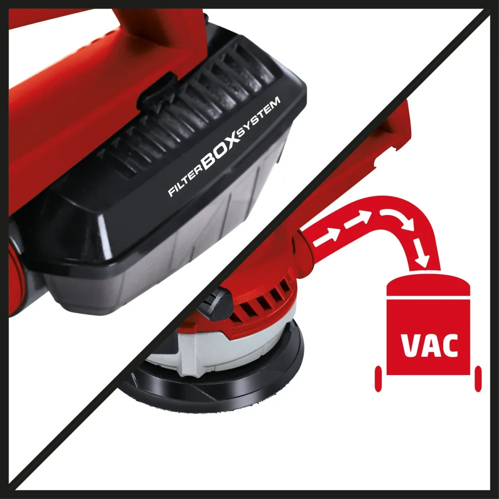 Lijadora Rotorbital 5" 400 Watts Einhell